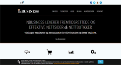 Desktop Screenshot of inbusiness.no